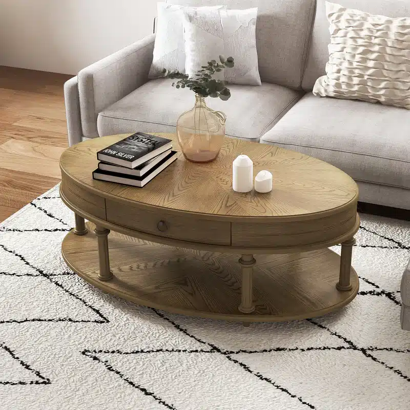 Oval Coffee Table