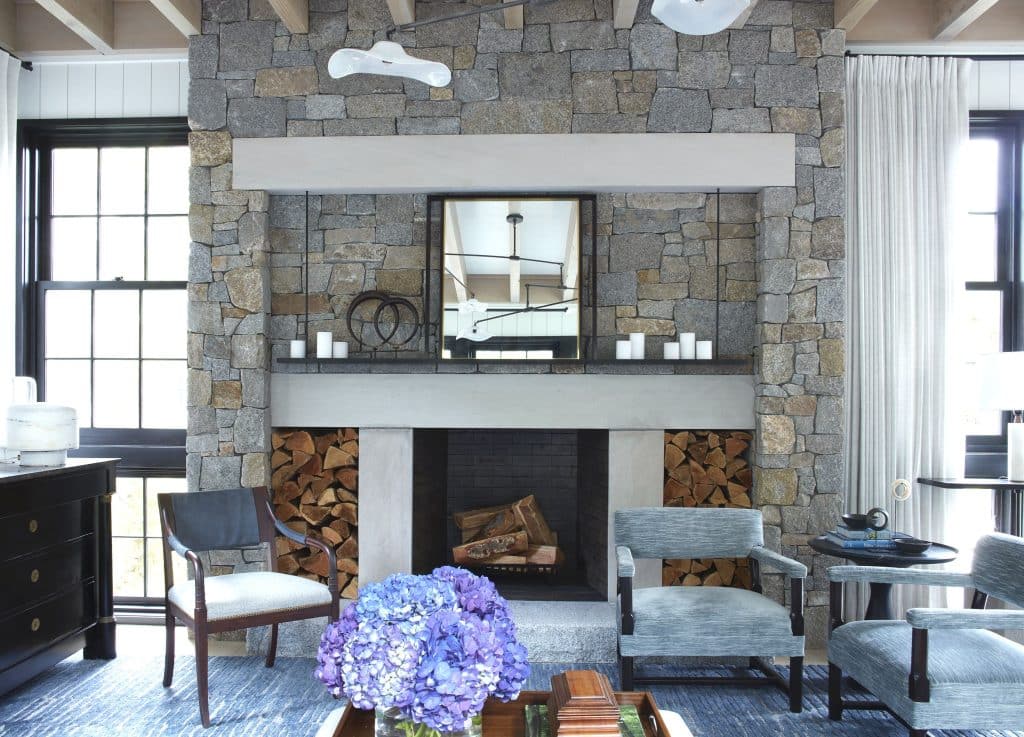 Piles of Firewood farmhouse decor ideas