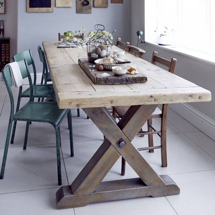 Trestle Table farmhouse decor ideas