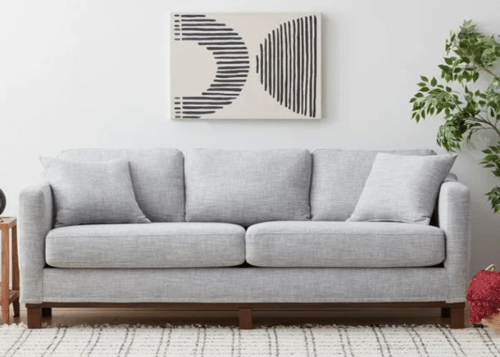 Gap Upholstered Wood Base Sofa