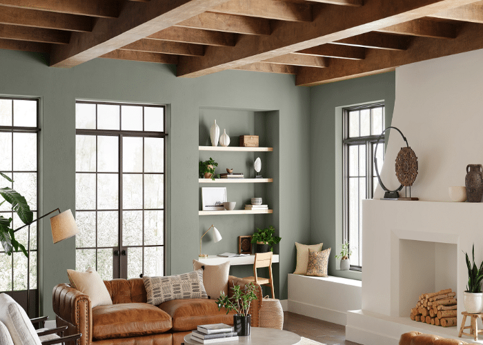 Evergreen Fog by Sherwin Williams: Get Set, Go Green