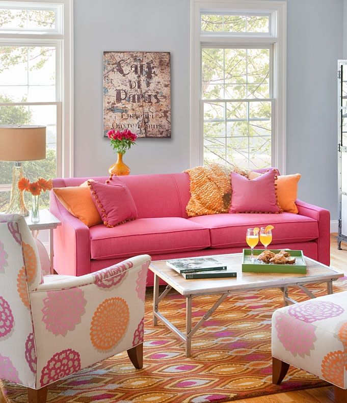 How durable are pink couches