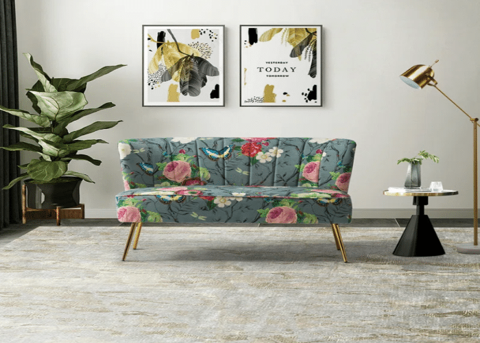 Claudie 46.7" Upholstered Loveseat