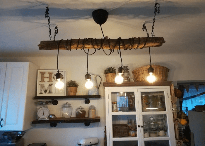 Farmhouse Decor Lightning and Accents