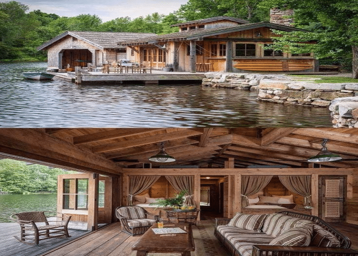 Outside View and Balcony Lake House