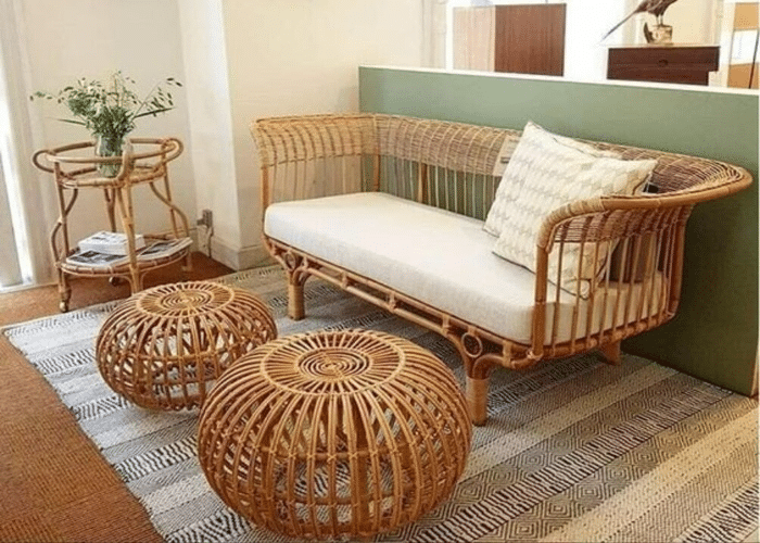 Rattan Sofa