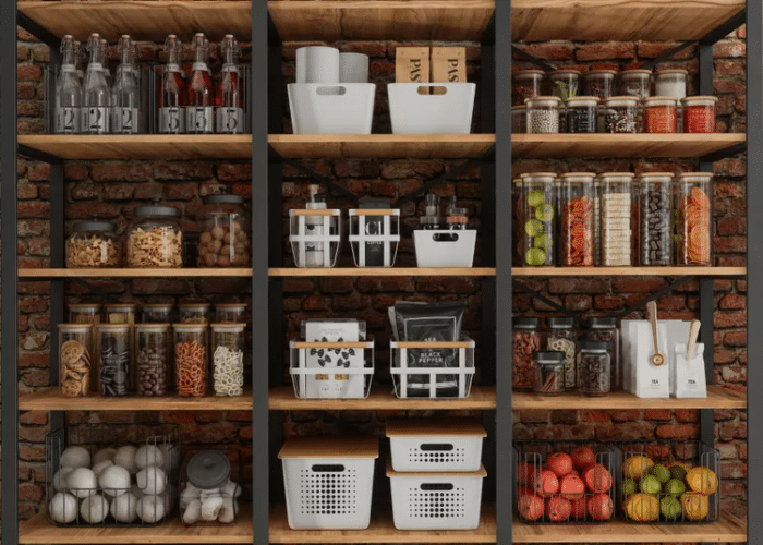 Set Up Floor to Ceiling Shelves