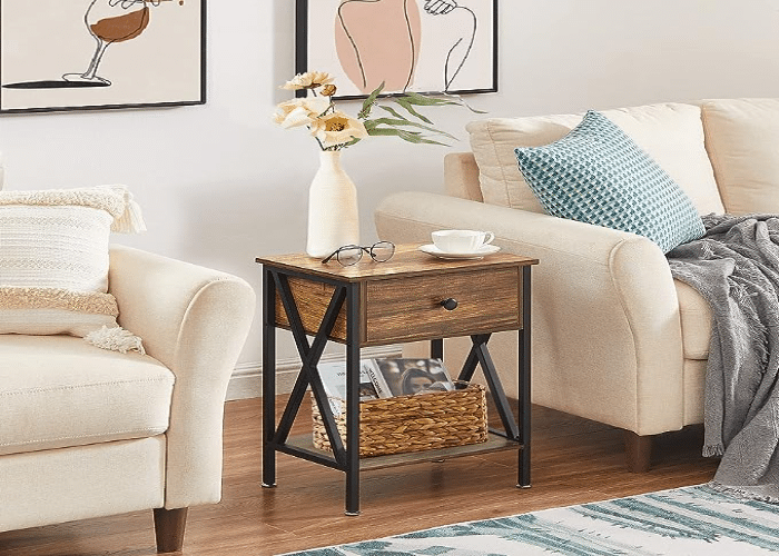 A Modern and Stylish Storage Nightstand