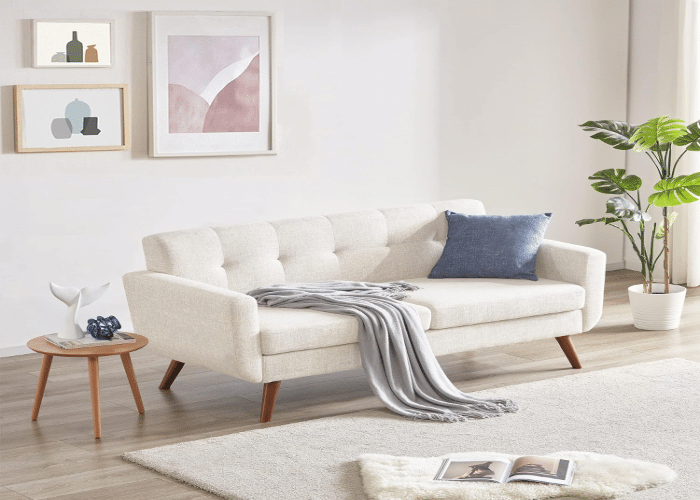  Beige Loveseat