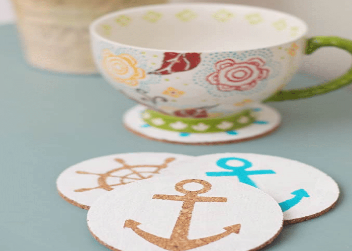 DIY Nautical Coasters