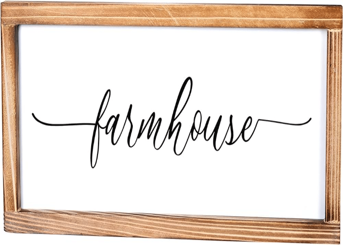 Farmhouse Sign