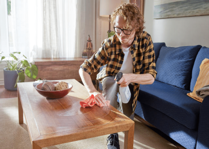 Keeping Your Coffee Table Clean