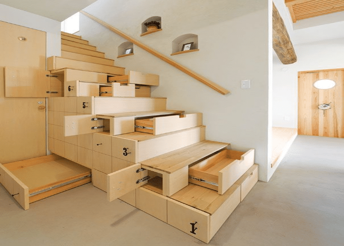 Staircase Drawers