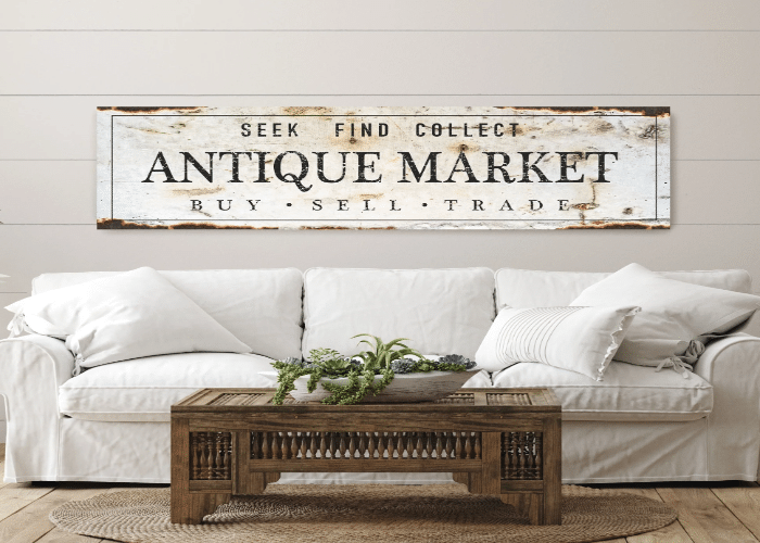 Use Antique Signage