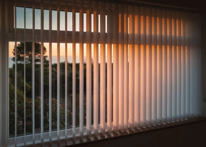 Vertical Bamboo Blinds