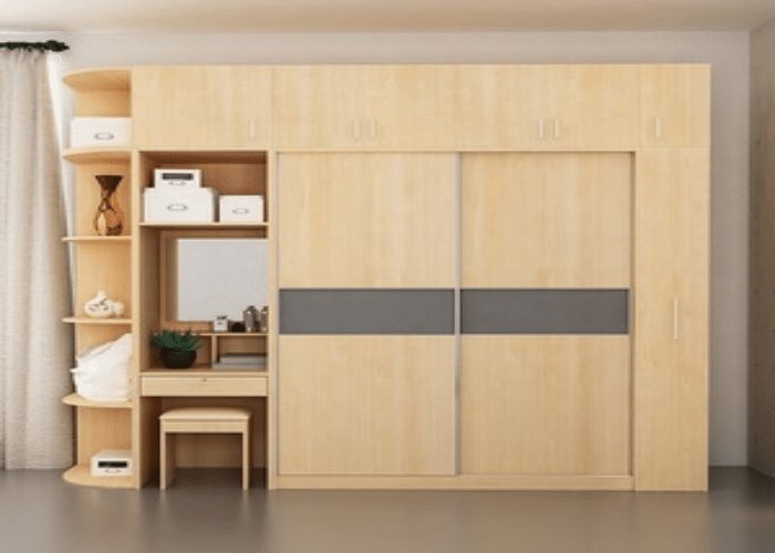 Wardrobe with Dressing and Storage