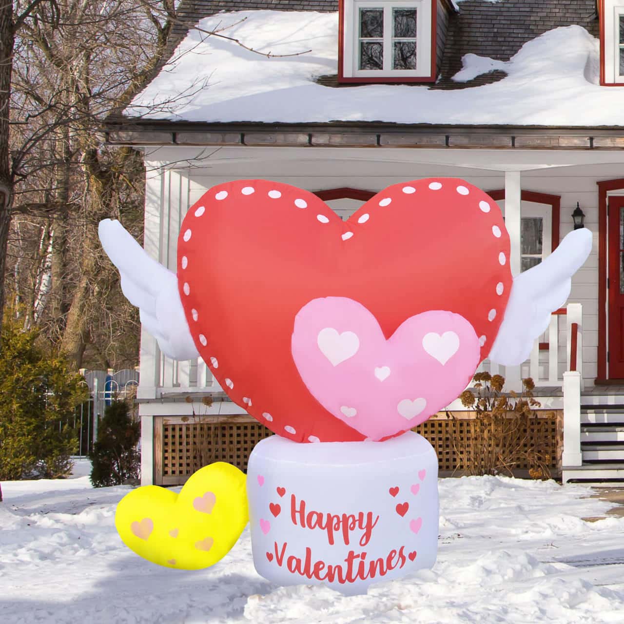 How Can Inflatable Decorations Amplify Valentine's Day Romance?