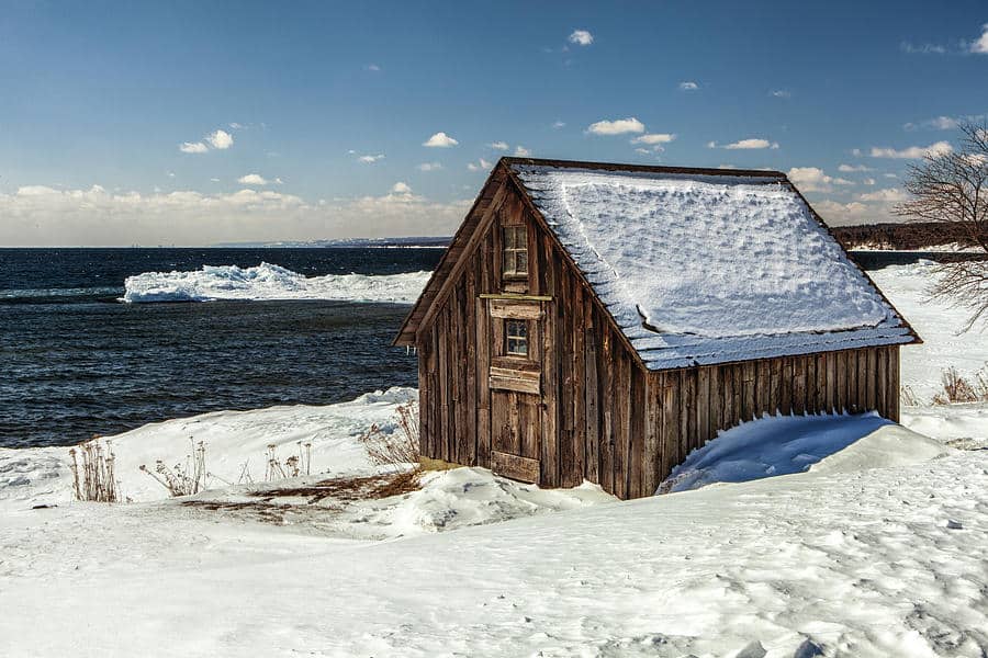 A winterized shed offers various temperature benefits