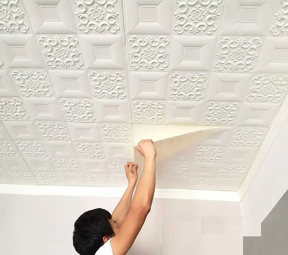 Adhesive Ceiling Tiles