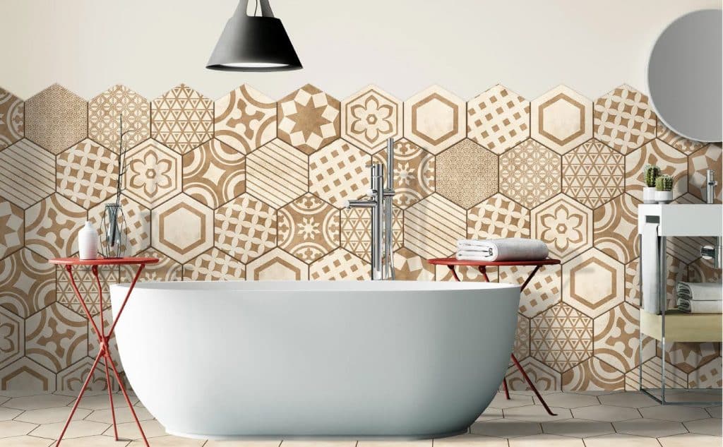 Elegant Hexa Tiles