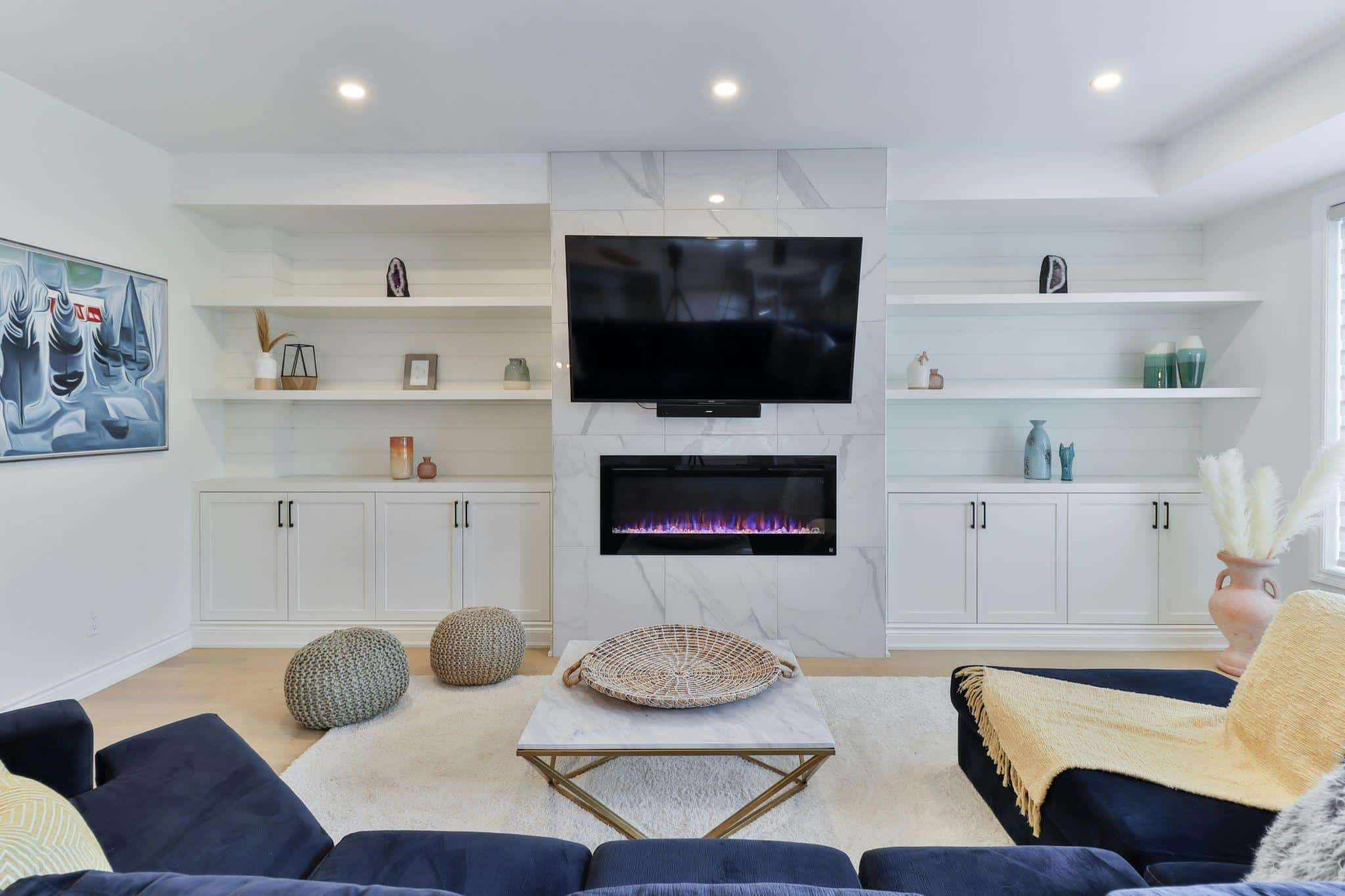 Contemporary Entertainment Center Design Ideas