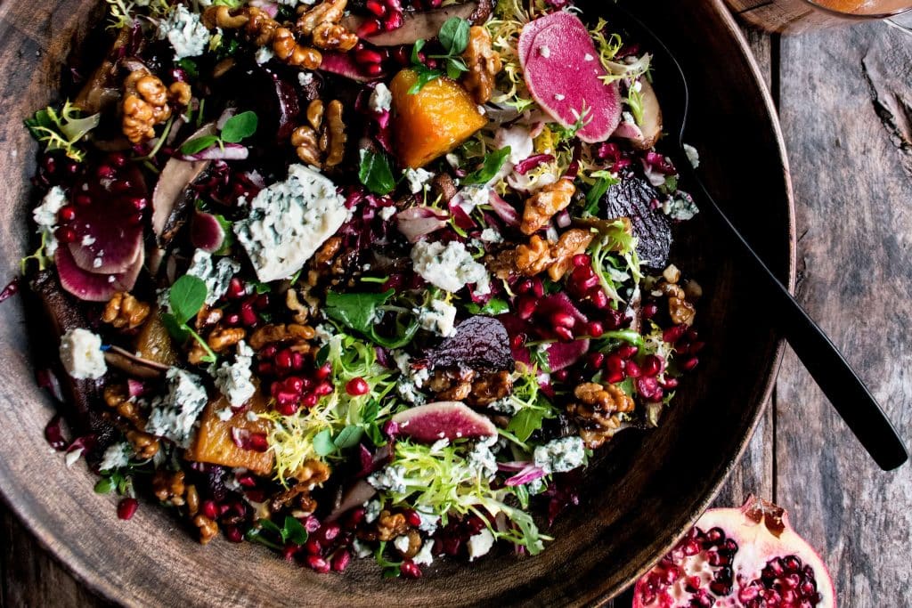 Christmas Pomegranate Salad