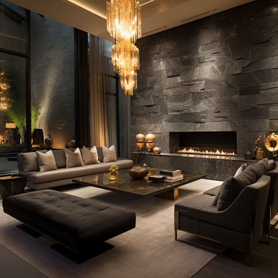 Stone Decor Fireplace Unveils the Magic