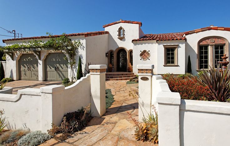 White Stucco Walls