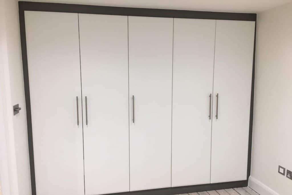 Multi-Panelled Sliding Wardrobe