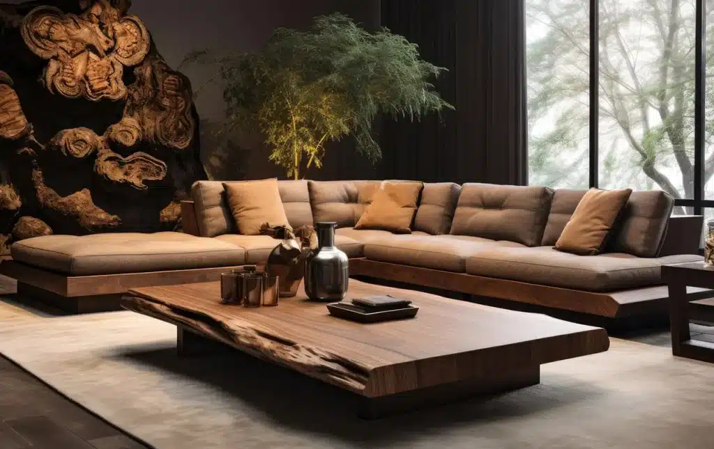 Wood Coffee Tables Add Organic Warmth