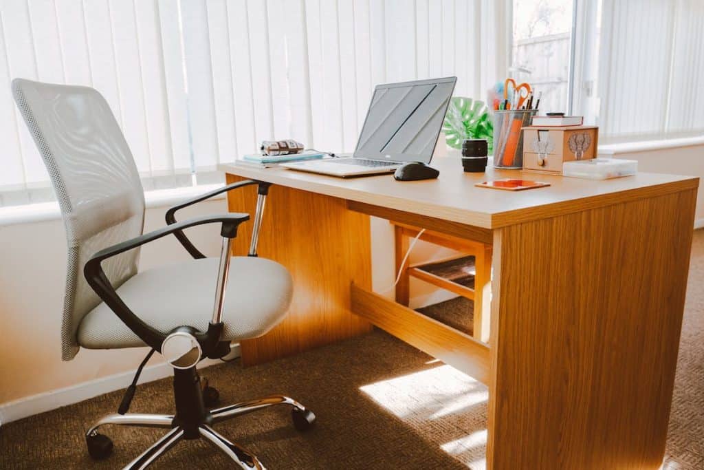 An Adjustable Office Chair