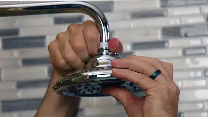 Install a Rainfall Showerhead