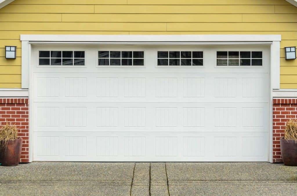 Upgraded Garage Doors