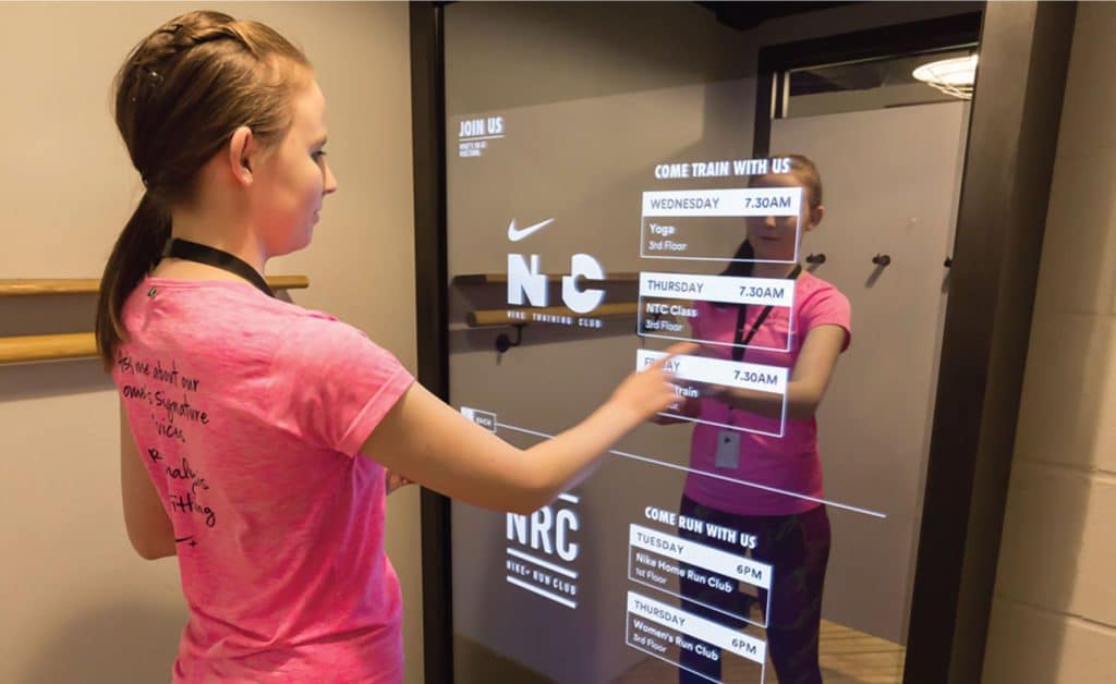 Interactive LED Mirror