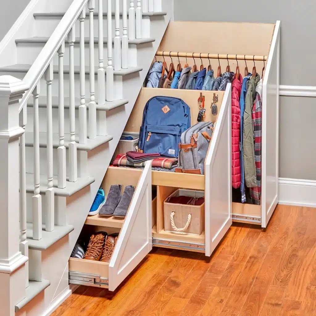 Under-Stair Storage