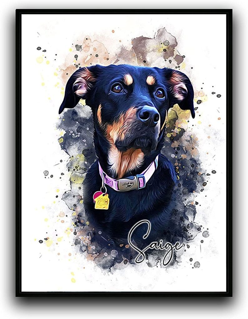 Custom Dog Poster