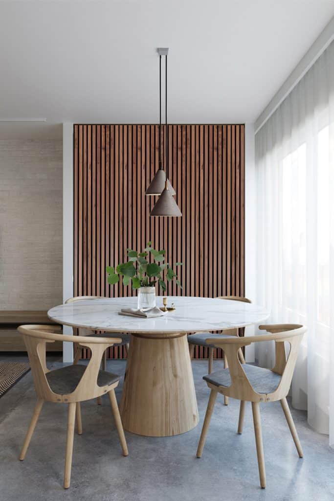 Acoustic Wood Slat Veneer