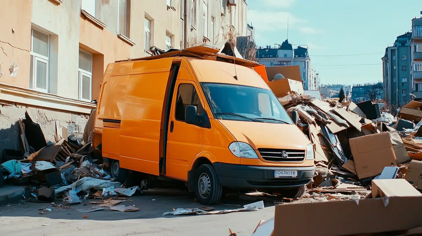 5 Mistakes to Avoid when Hiring a Removal Van for Junk Removal