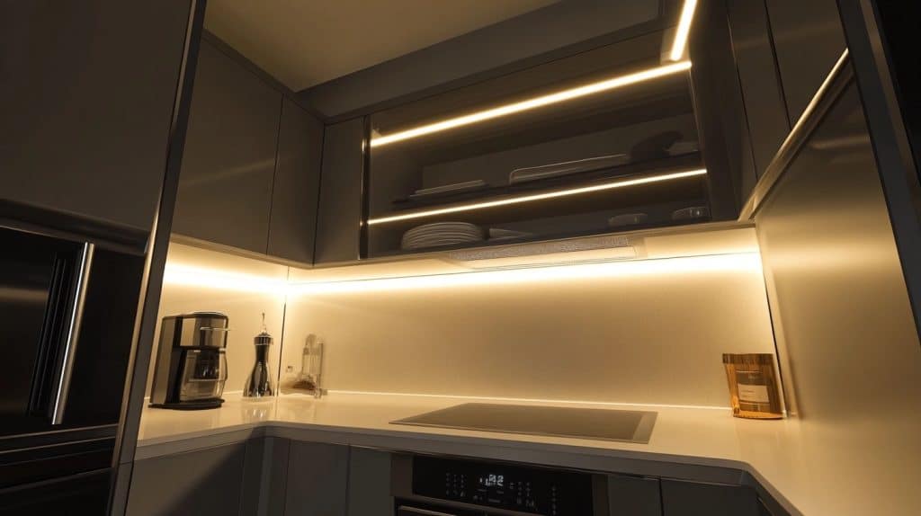 Above Cabinet LED Accent Lighting