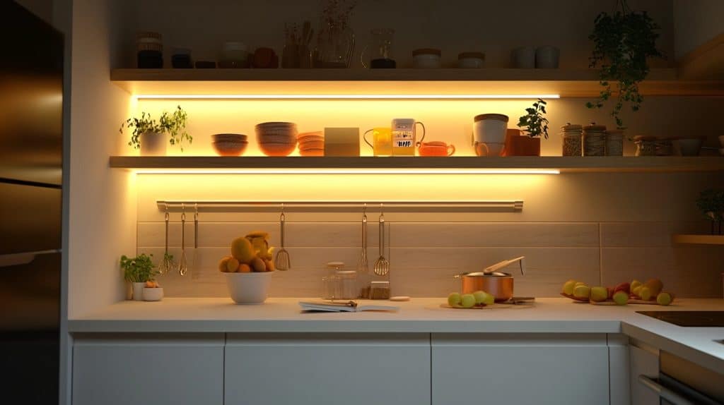 Illuminated Shelving