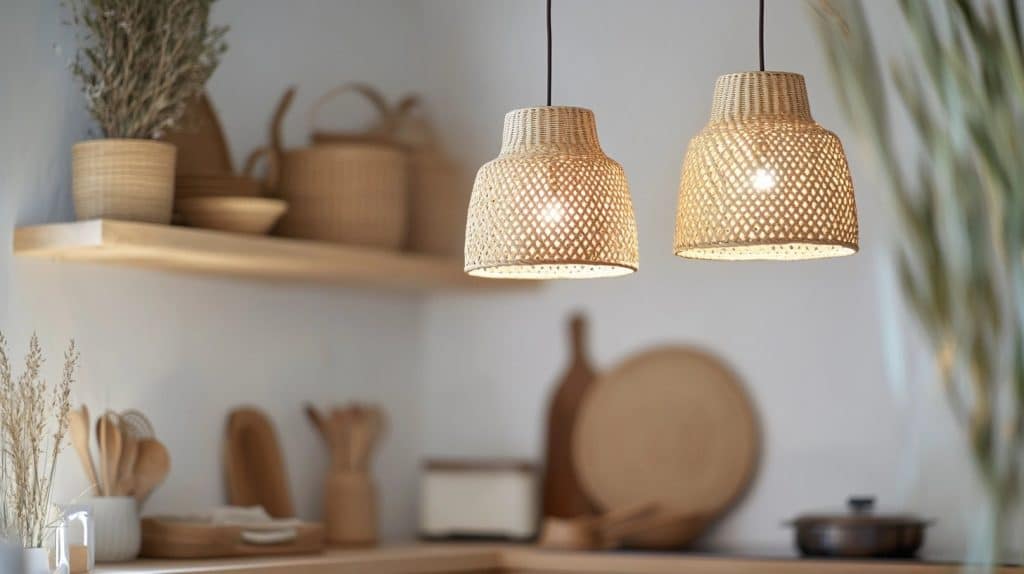 Woven Basket Lighting