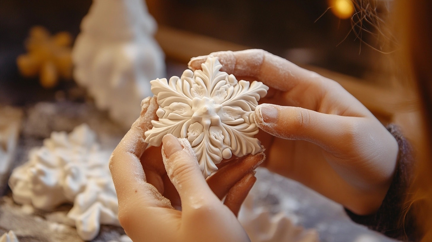 Air Dry Clay Ornaments Made Easy