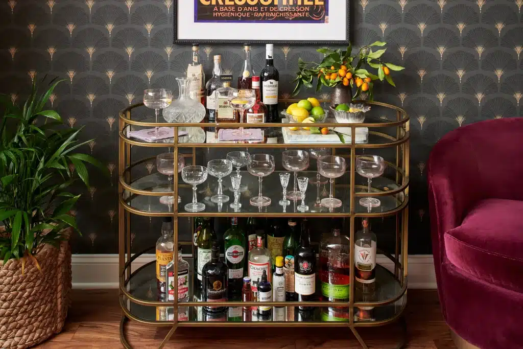 Bar Carts that Add Functionality and Style