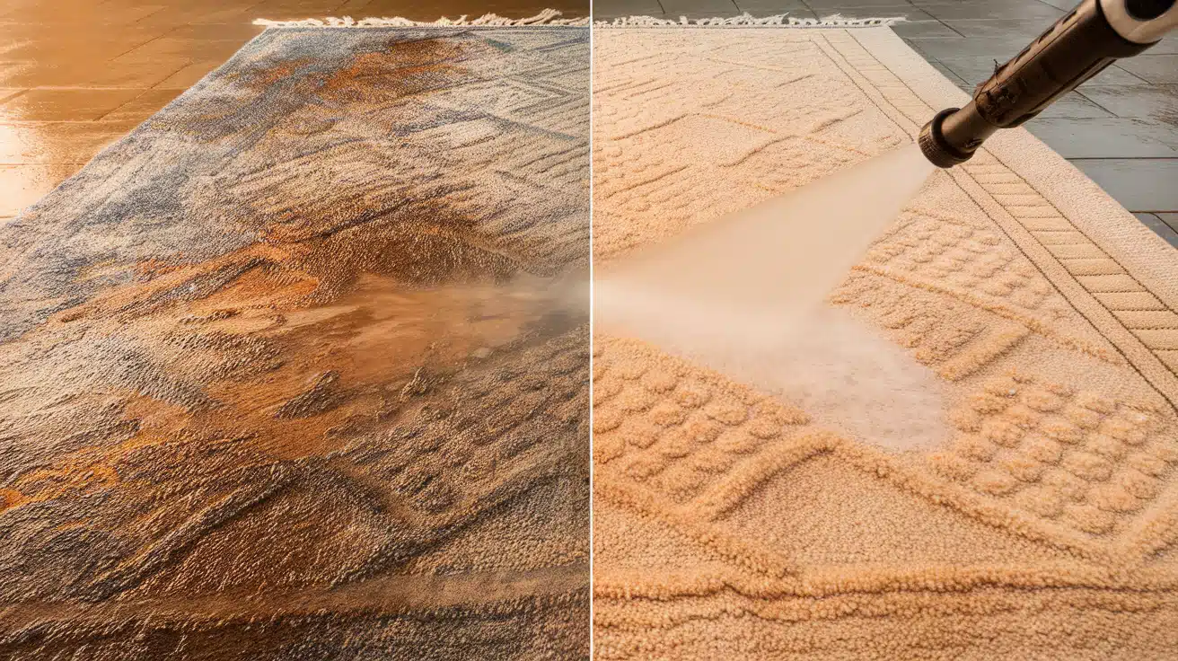 Can Pressure Washing Revive Your Rugs?