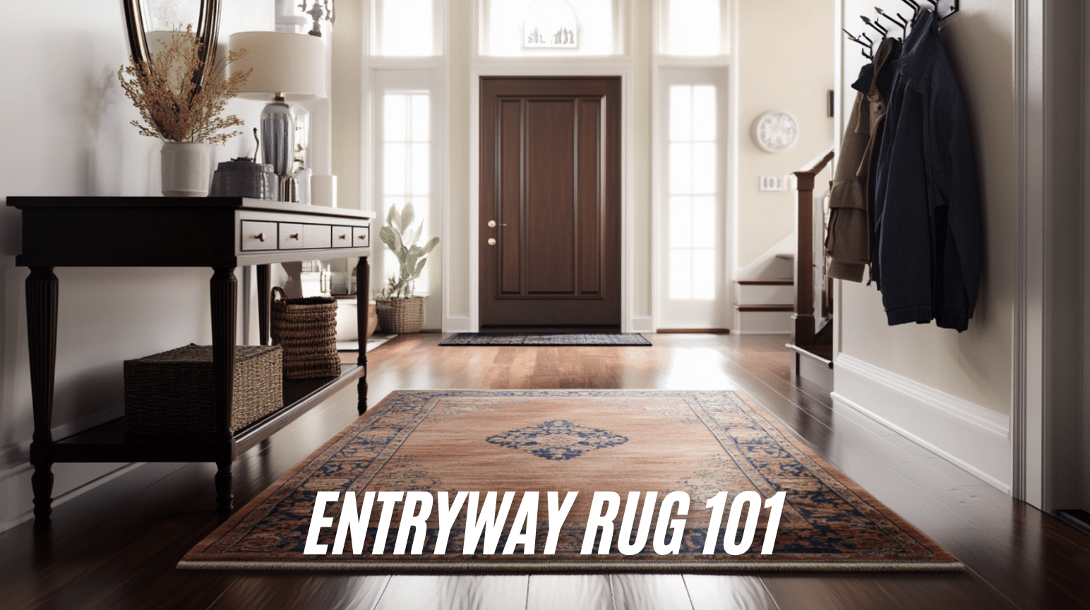 Choosing the Right Size Rug for Your Entryway