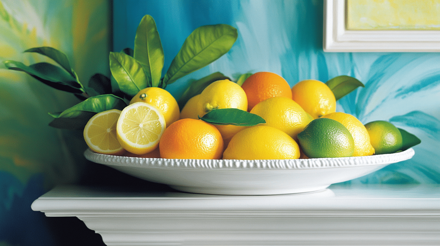 Citrus fruit bowl