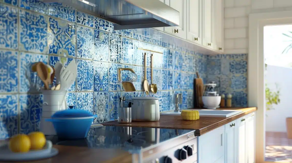 Cool Blue Tile