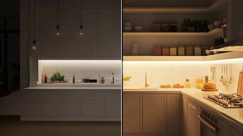 Dimmable Under-Cabinet Lights