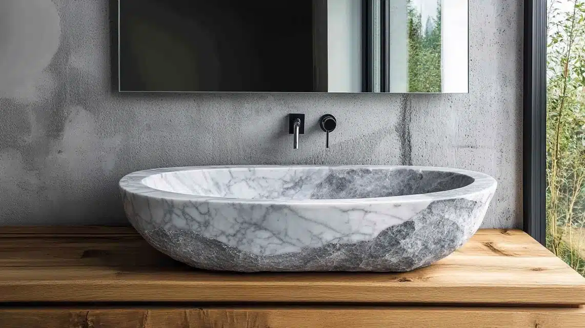 Freestanding Marble Sink