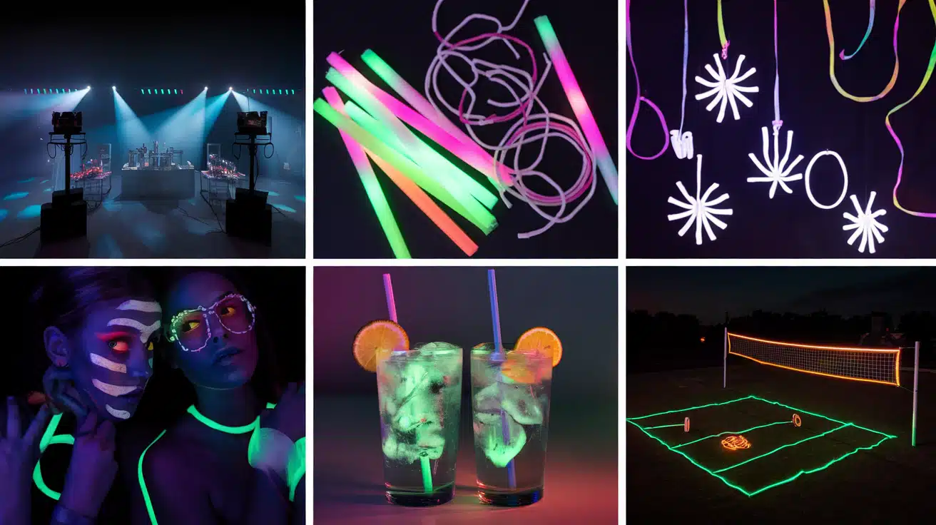 Glow-in-the-Dark Party (Budget Approx. - $150-$250)